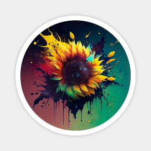 Sunflower Art Designs Magnet